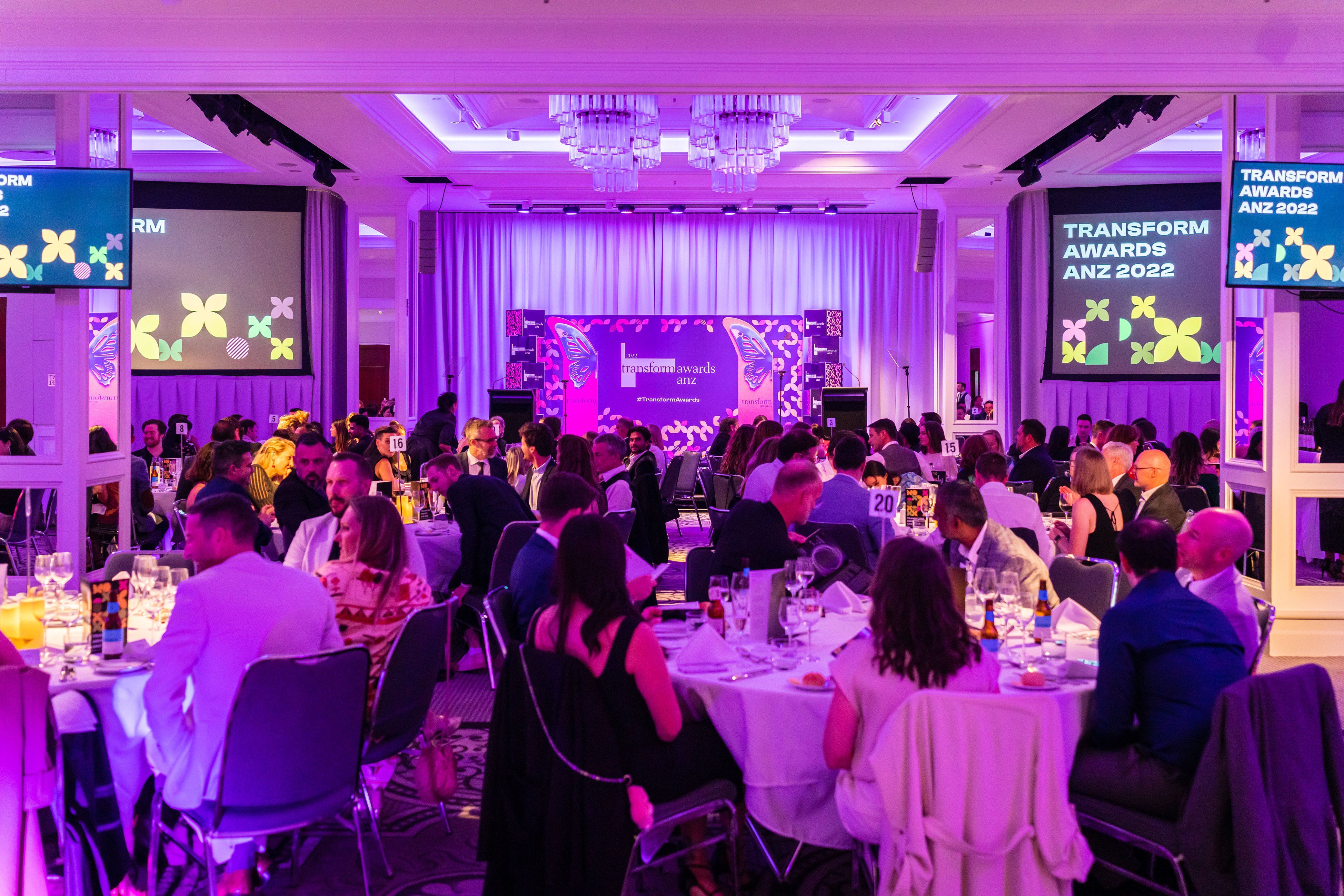 The awards ceremony